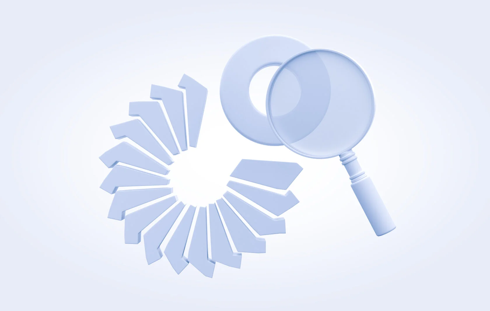 3D-модель логотипа для интерфейса