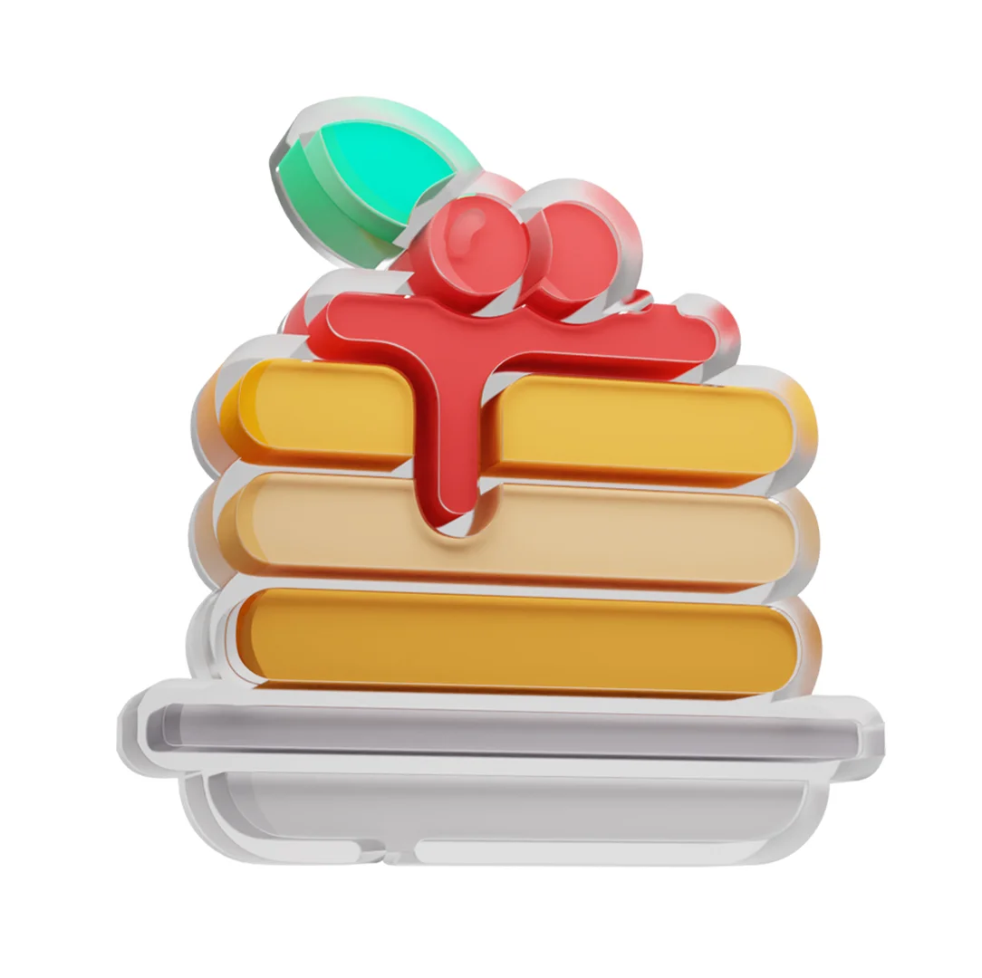 Иконка pankace в стиле Glass morphism