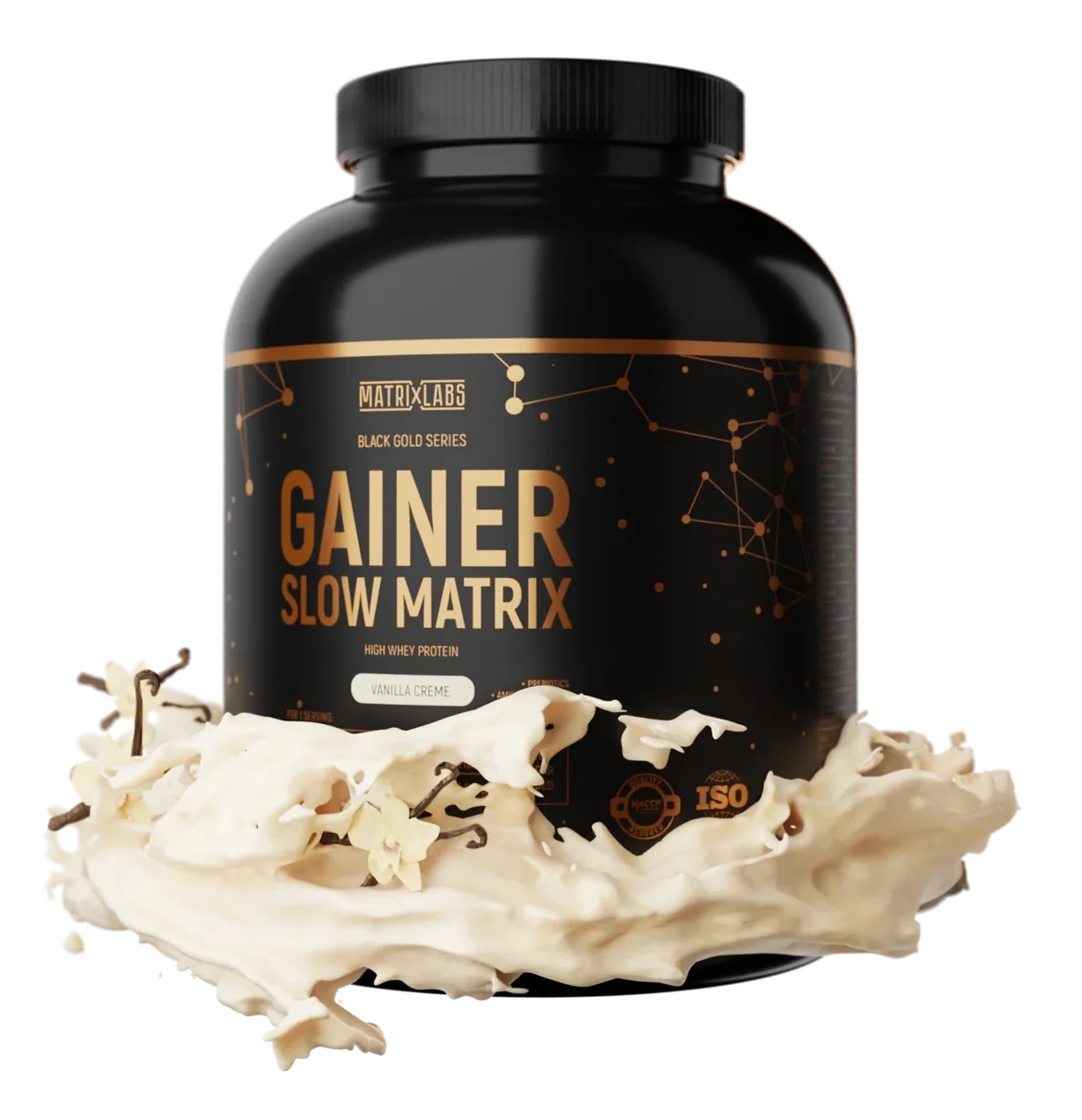 Банка ванильного протеина