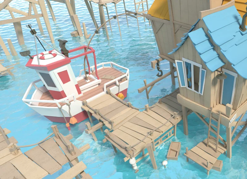 Отрисовка иллюстраций 2D в 3D